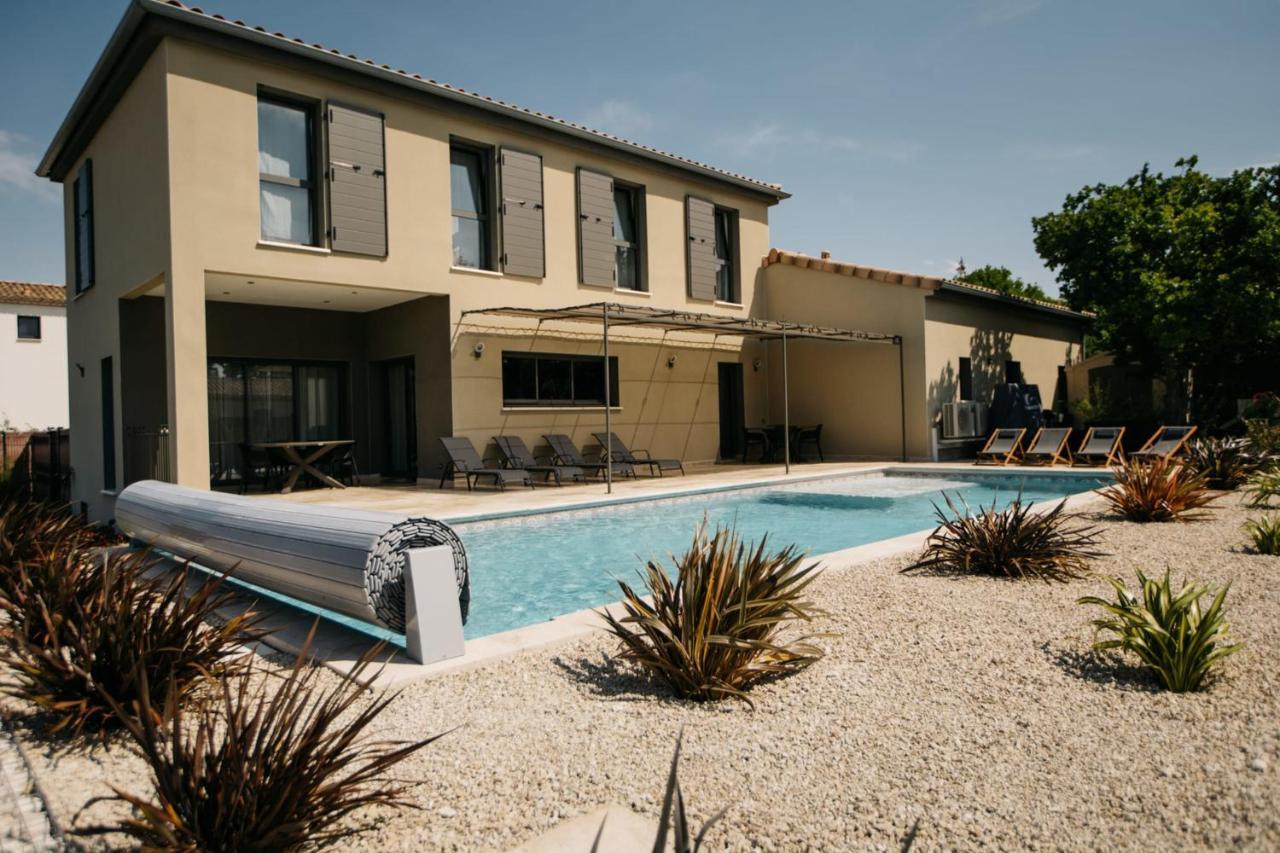 Villa Moka - Private Pool Saumane-de-Vaucluse Bagian luar foto
